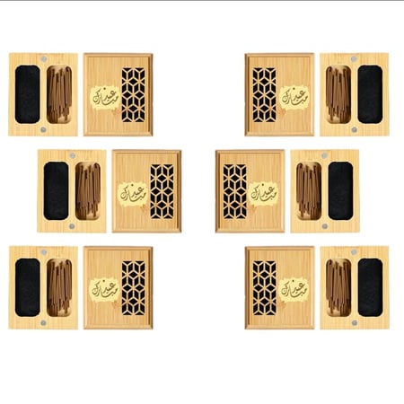 توزيعات مباخر النانو بيج مع الأعواد ( 6 حبات - نصف درزن )