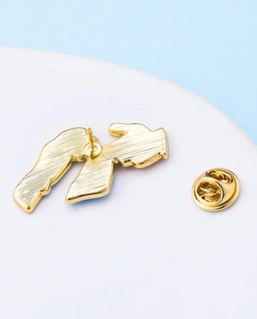 دبوس تعريفي لمستخدمين جهاز قياس السكر