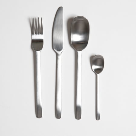 مجموعة ملاعق سلستيل فضي