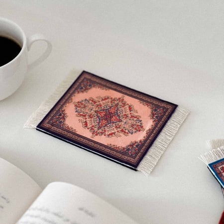 قاعدة كوب سجاد خزامى