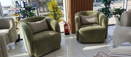 كنبة مفردة قطعتين 2 مودرن