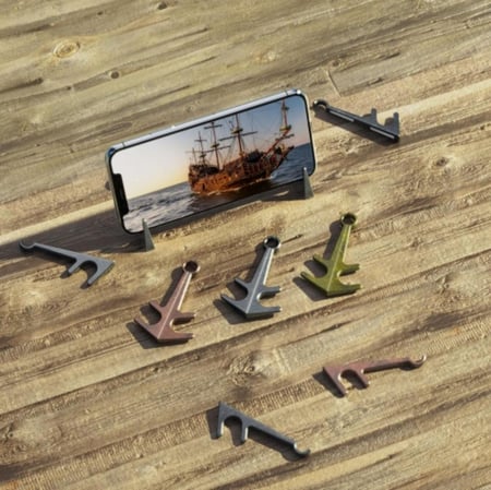 حامل جوال وايباد شكل مرساة