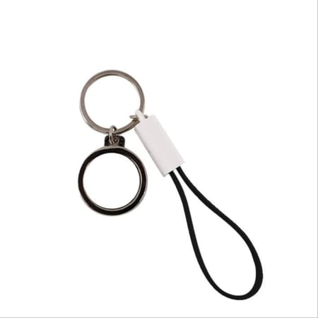 تفاصيل الخامة السوداء السادة لشاحن 3 في 1 المتوافق مع الطباعة