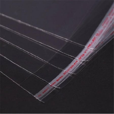 شدة أكياس لاصق شفاف 14 * 8 سم