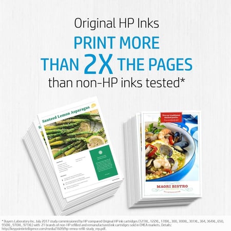 مواصفات حبر HP 653 الأسود الأصلي المتوافق مع طابعات انك ادفانتج.