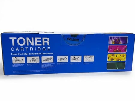 حبر 201A أزرق متوافق مع طابعات HP ليزر جيت لألوان سماوية زاهية.