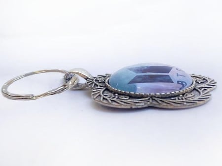 نتائج طباعة سبلميشن على ميدالية القلب المعدنية باستخدام ورق ناقل