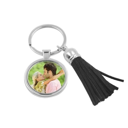 ميدالية مفاتيح سادة قابلة للحفر بالليزر والطباعة الحرارية الاحترافية