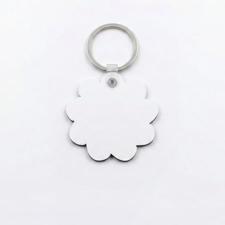 ميدالية خشبية سبلميشن سادة عالية الجودة للطباعة الحرارية من الأمام