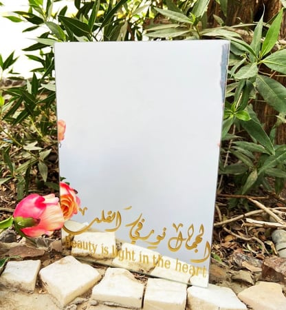 مرايا زجاج سادة مقاس 30 في 21 سم مثالية لتطبيقات فينيل اسطح