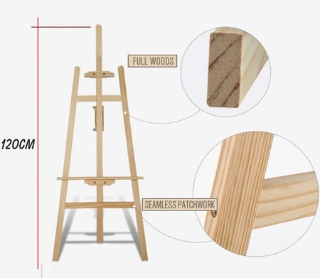 تفاصيل المفاصل القوية في ستاند لوحة كانفس من متجر الشرق النادر