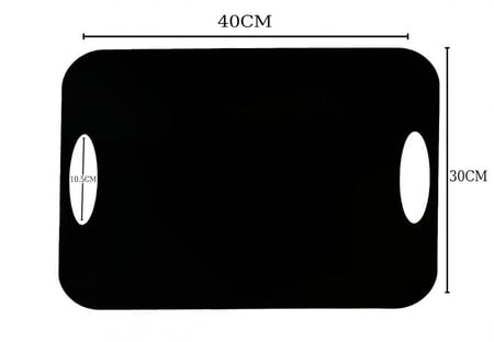 تفاصيل مقابض صينية أكريليك أسود سادة متينة وفاخرة