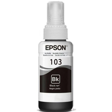 عبوة حبر ابسون 103 أسود أصلي لنتائج طباعة نصوص وصور احترافية وحادة