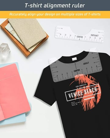 مساطر شفافة لتوسيط الطباعة مقاسات أطفال وكبار لمشاريع الطباعة