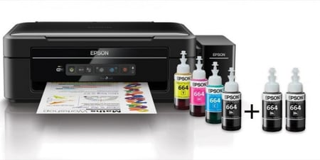 نتائج طباعة حبر ابسون 103 الأصفر على الورق العادي بجودة مذهلة وواقعية