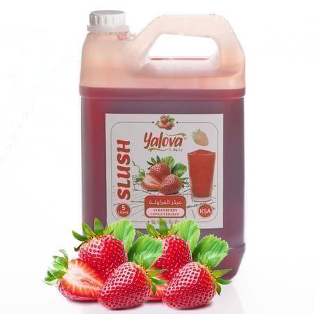 سلاش يلوفا نكهة الفراولة  5 لتر