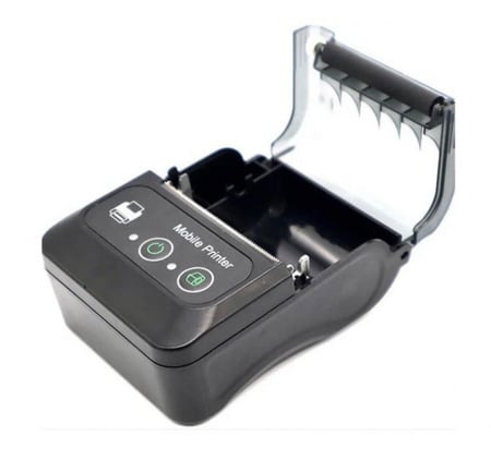 طابعة حرارية  مقاس 58 مم تعمل بالبلوتوث