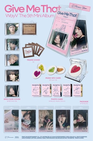 البوم wayv واي في - Give Me That نسخة smini