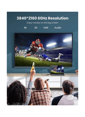 محول يوجرين DisplayPort إلى HDMI أنثى 1080p – MM137 (40362)