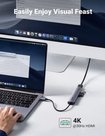 محول يوجرين 5 في 1 USB-C – CM417 (20197)