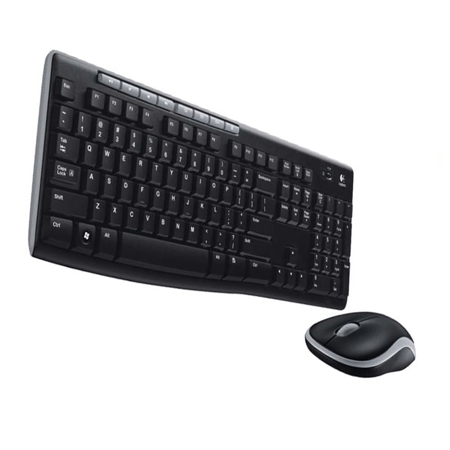 لوحة مفاتيح وماوس لوجيتيك اللاسلكية Logitech MK270