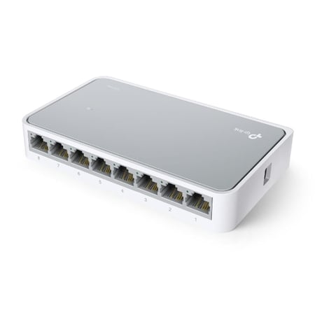 محول شبكة TP-Link 8 منافذ للمنازل والمكاتب