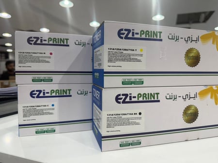 طقم حبر اتش بي صيني ليزر ملون جودة ممتازة TONER HP 131A