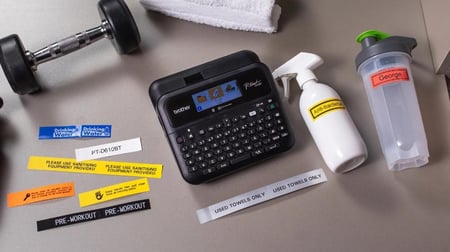 طابعة ملصقات كبيرة PT-D610BT - رواد الأحبار