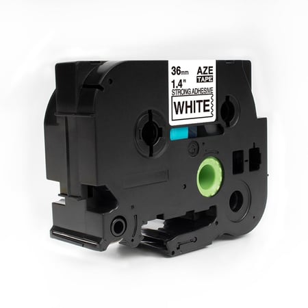 AZE-S261 ليبل برذر صيني مقاس 36 ملي طباعة اللون اسود على ابيض