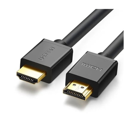 كيبل UGREEN HDMI 10108 – 4K Male to Male بطول 3 متر، أسود