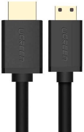 كابل UGREEN ميني HDMI إلى HDMI – بطول 1.5 متر، أسود موديل 11167
