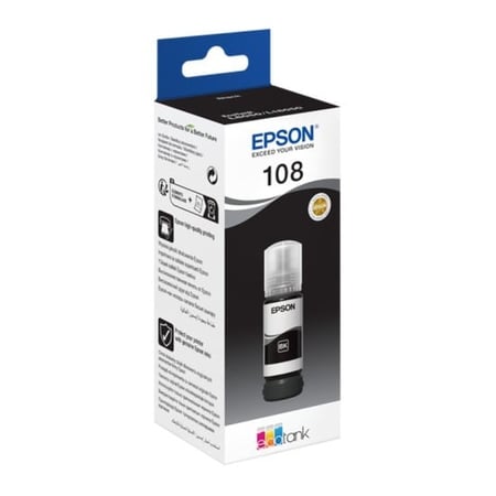 قارورة حبر ابسون EPSON 108BK اسود
