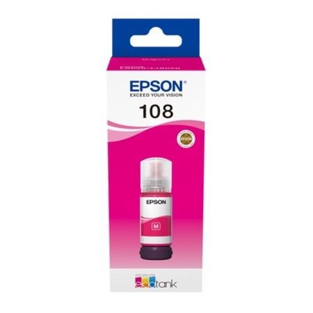 قارورة حبر ابسون EPSON 108M احمر
