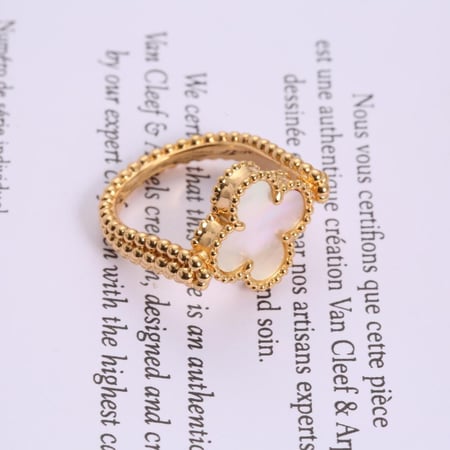 خاتم فان كليف فينتاج ألامبرا وجهين الأكثر طلباً