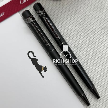 قلم كارتير بانتير اسود كامل جديد
