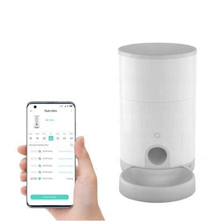 سمارتا جهاز تغذية أوتوماتيكي للحيوانات الاليفة بتقنية الواي فاي و امكانية التحكم عن طريق التطبيق 2.6L
