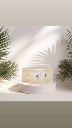 بكج العائله الرمضاني نص كيلو من ( سدر +حناء+مشاط )