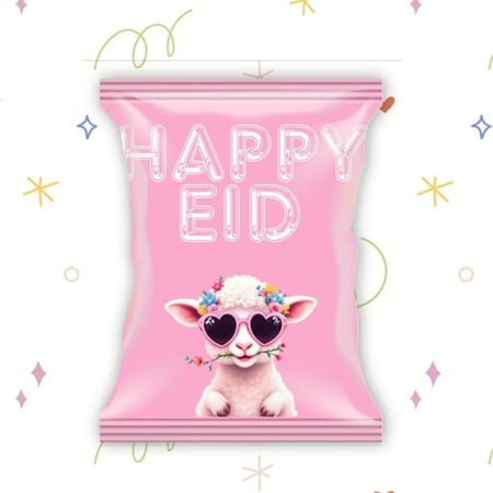 ملف تصاميم أكياس شيبس لعيد الأضحى