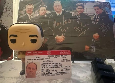 بطاقة توني سوبرانو | The Sopranos