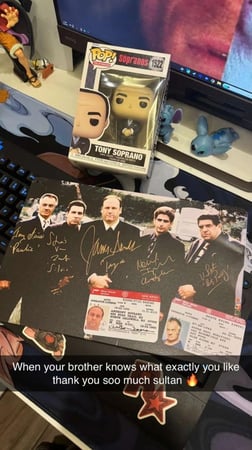 بطاقة توني سوبرانو | The Sopranos