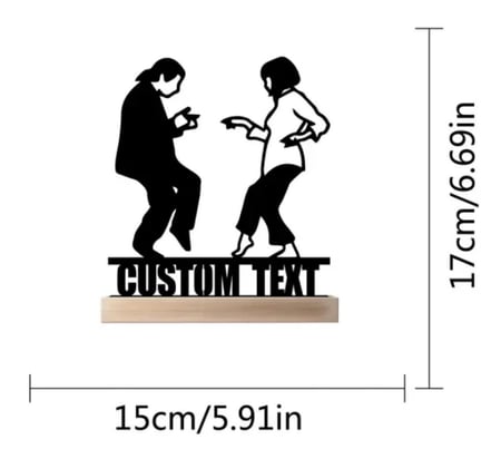 لوحة مع ستاند | بالب فيكشن