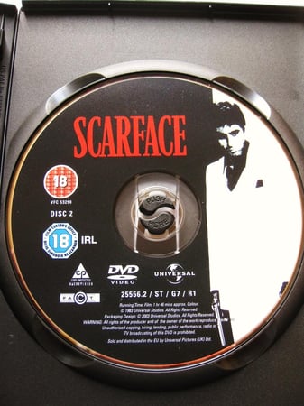 dvd Scarface 2 disc
