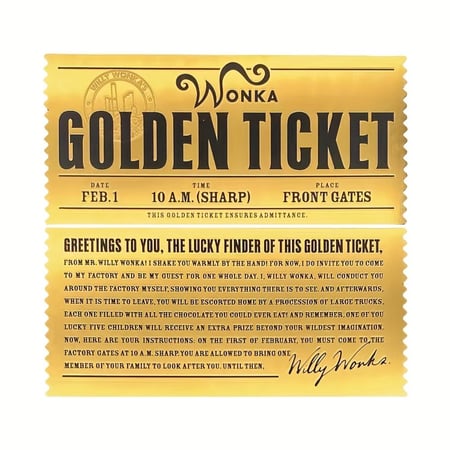 ونكا التذكرة الذهبية