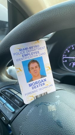 بطاقة ديكستر مورقن