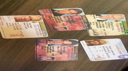 بطاقة ميامي ارثر ميتشل ترينتي ديكستر