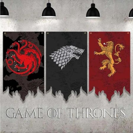 اعلام قيم اوف ثرونز | Game Of Thrones