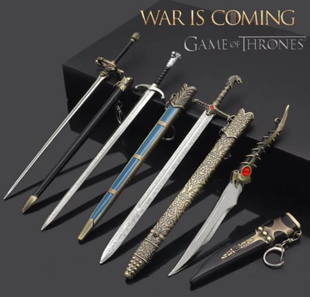 بكج اربع سيوف من قيم اوف ثرونز | Four Swords of Game Of Thrones