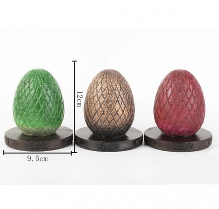 بيوض تنانين دنيرس الثلاث قيم اوف ثرونز | Daenerys Dragon Eggs Game Of Thrones