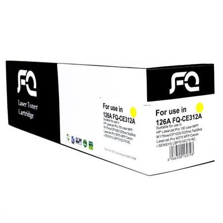 حبر ليزر FQ متوافق مع CE312A 126A أصفر