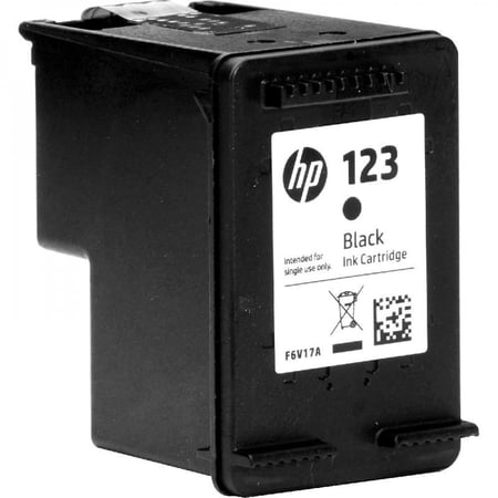 حبر سائل اتش بي أصلي F6V17AE 123 أسود
